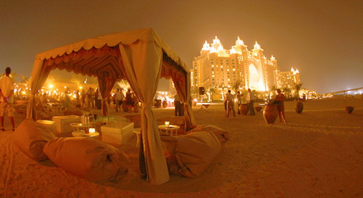 Пляж «Nasimi Beach» в Дубае (ОАЭ)